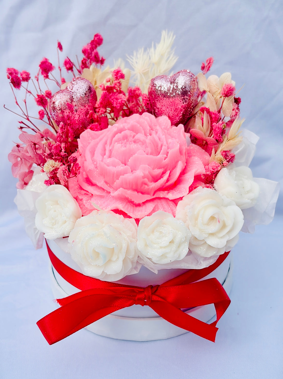 Floral Candle & Wax Melt Arrangement (Small)