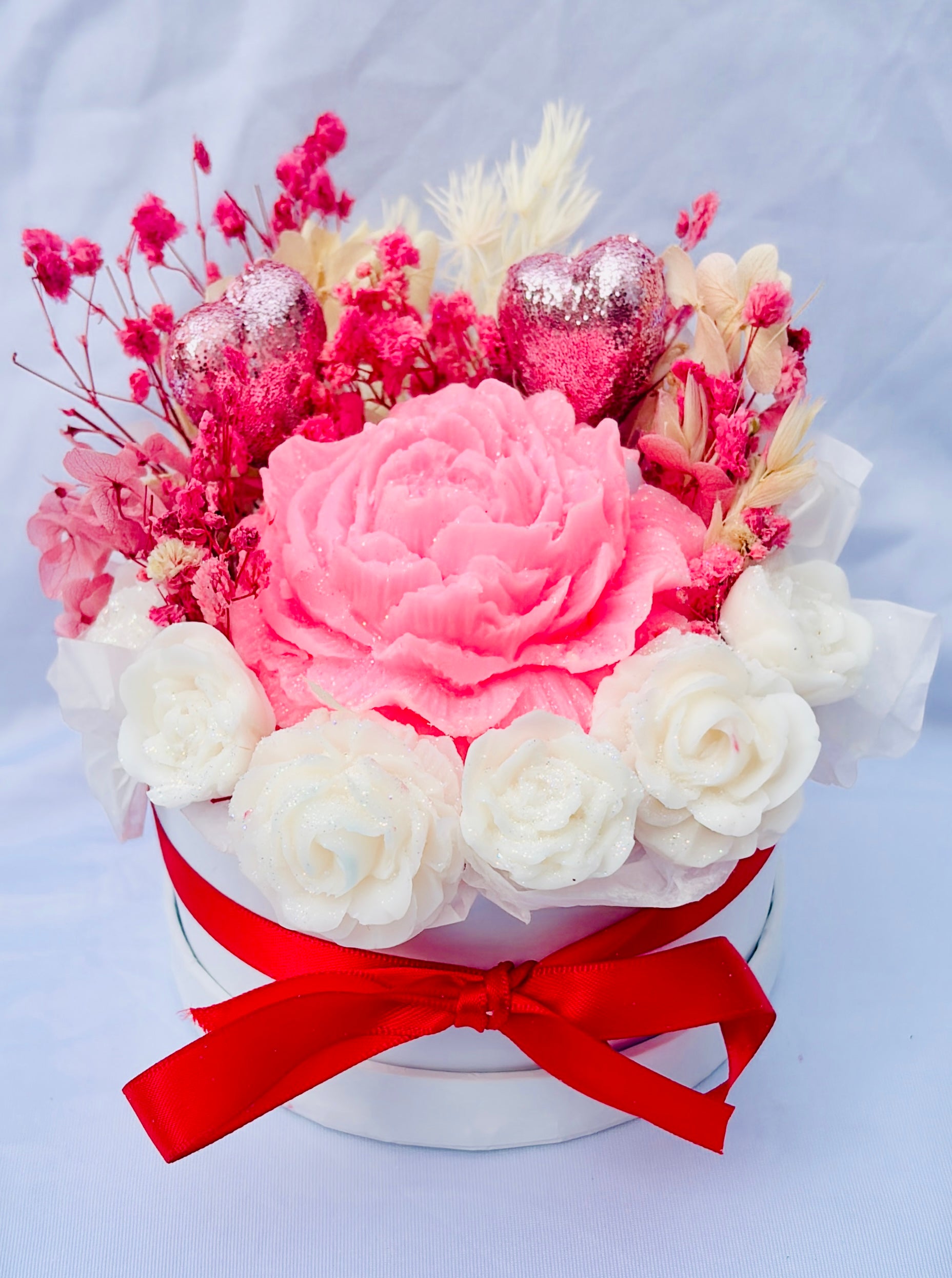 Floral Candle & Wax Melt Arrangement (Small)