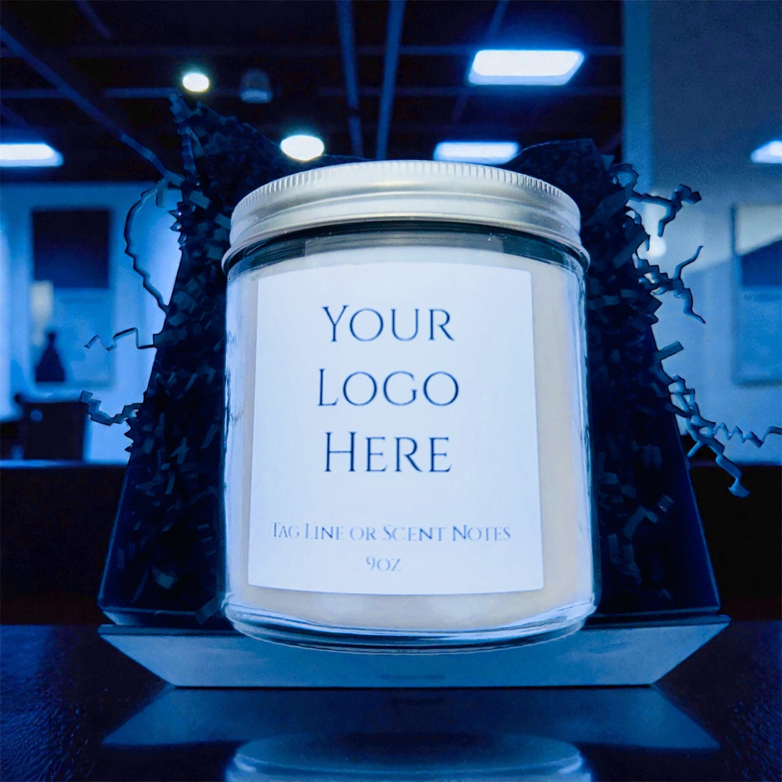 Corporate Gift Candle Set - 16oz + Optional Wick Trimmer