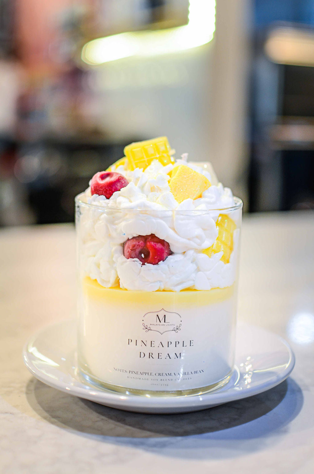 Pineapple Vanilla Margarita Candle