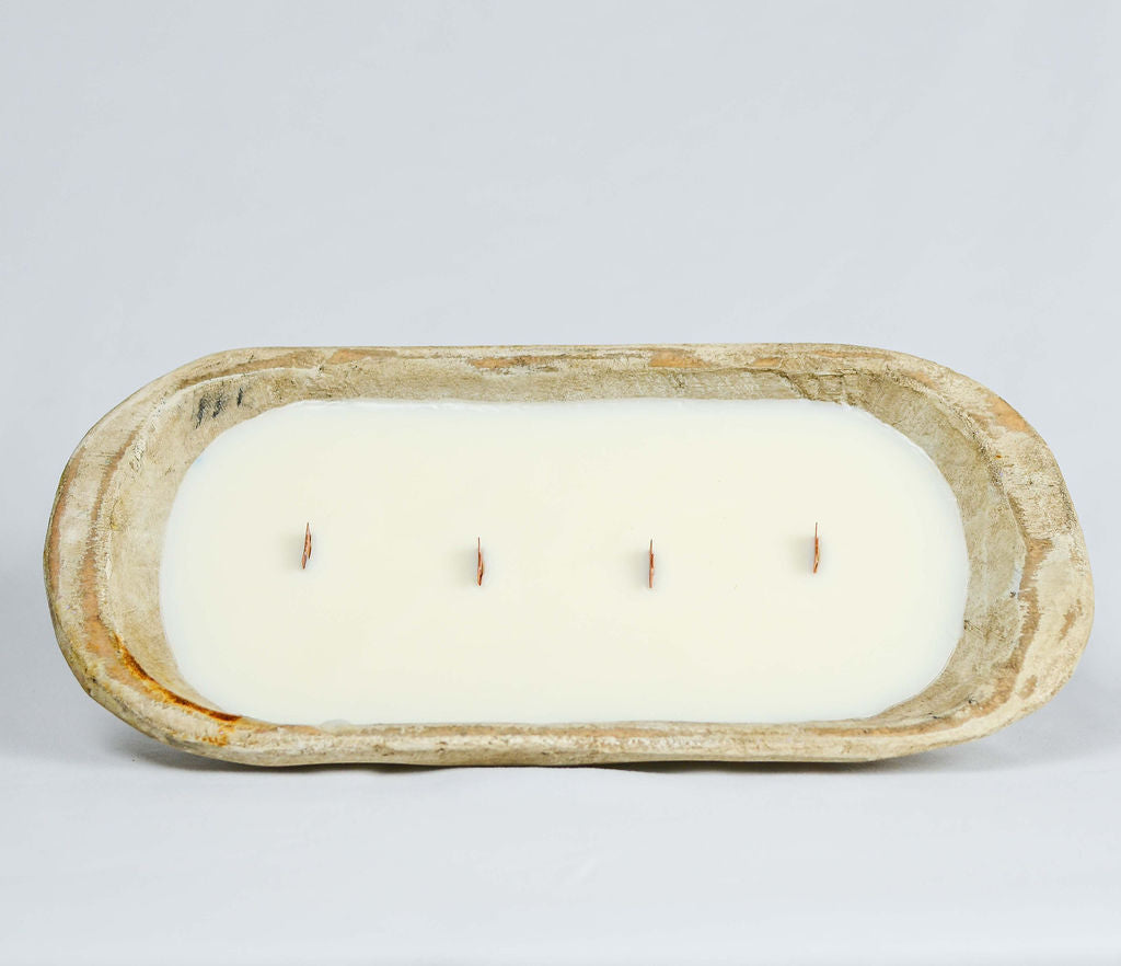 Morning Dew Scented Dough Bowl Candle