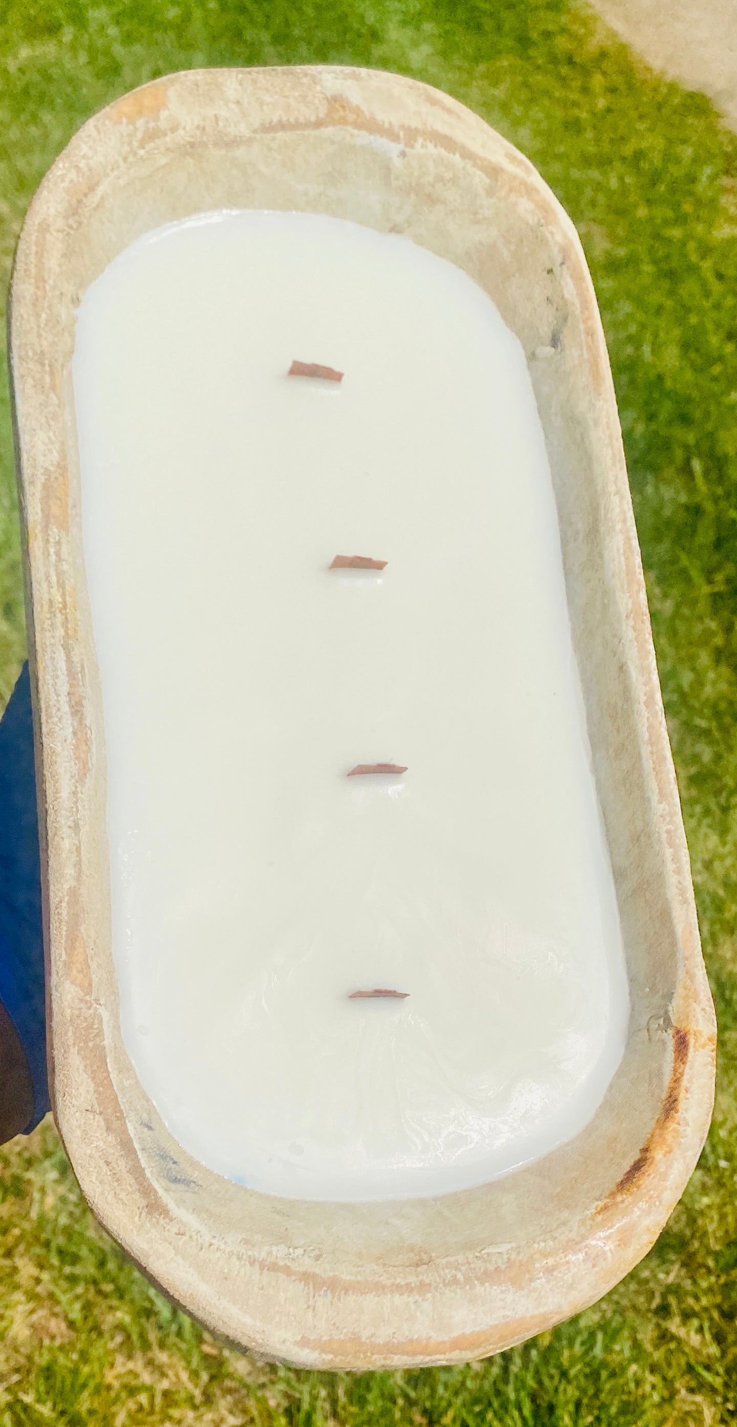 Morning Dew Scented Dough Bowl Candle