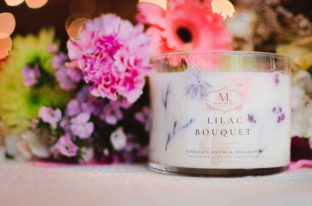 Lilac Bouquet Candle