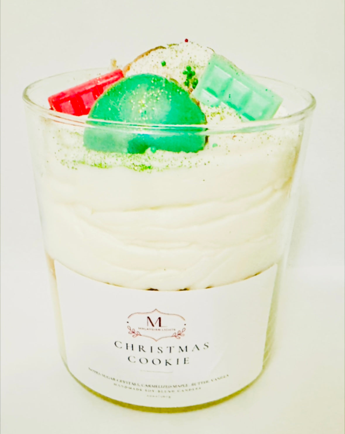 Christmas Cookie Candle