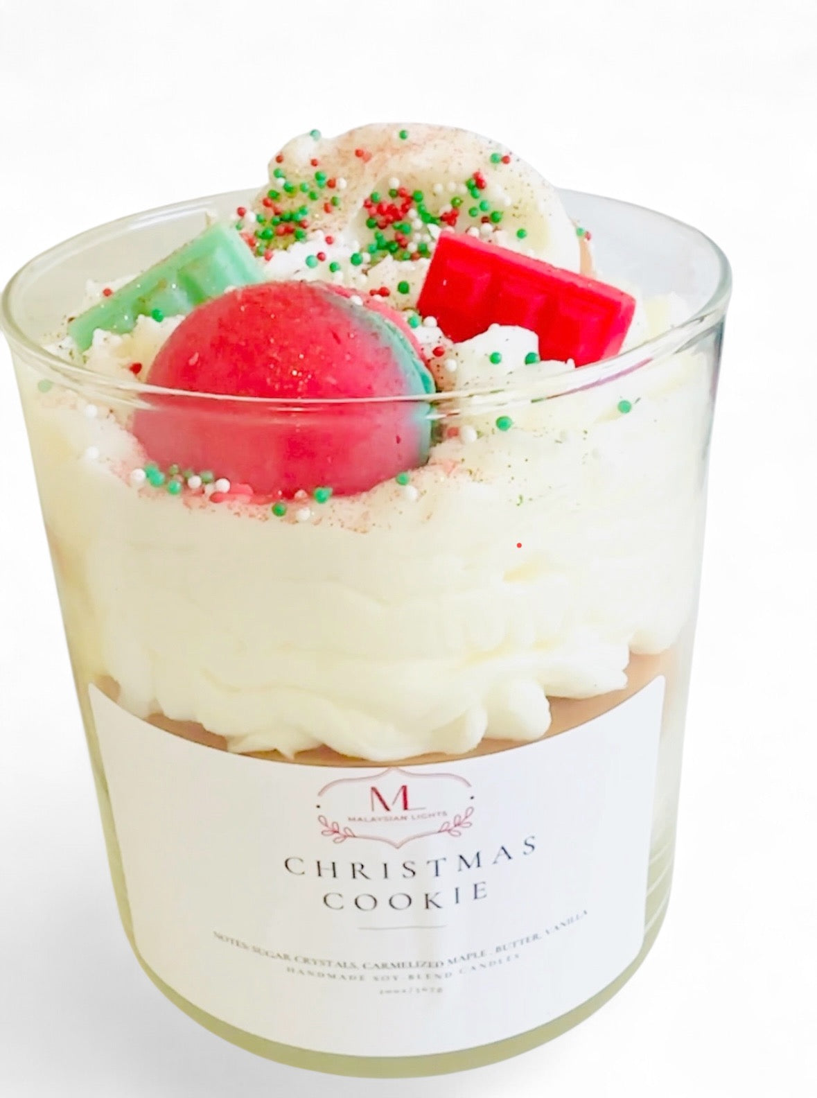 Christmas Cookie Candle